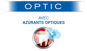 Dentifrice blanchissant Colgate® Max White Optic avec azurants optiques